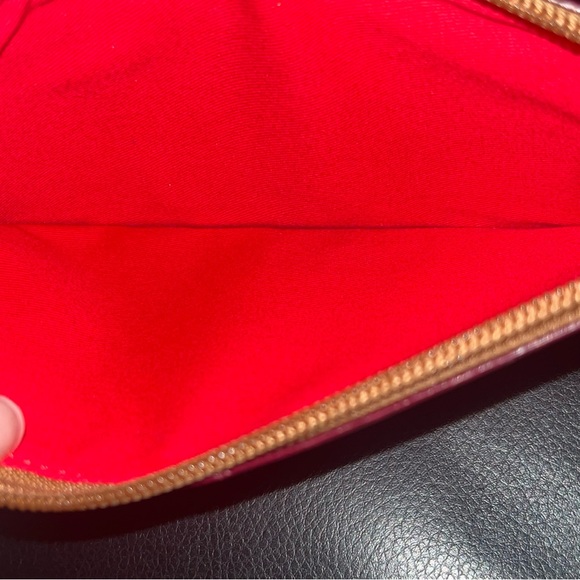 Dooney & Bourke Leather Zip Pouch - Picture 2 of 11